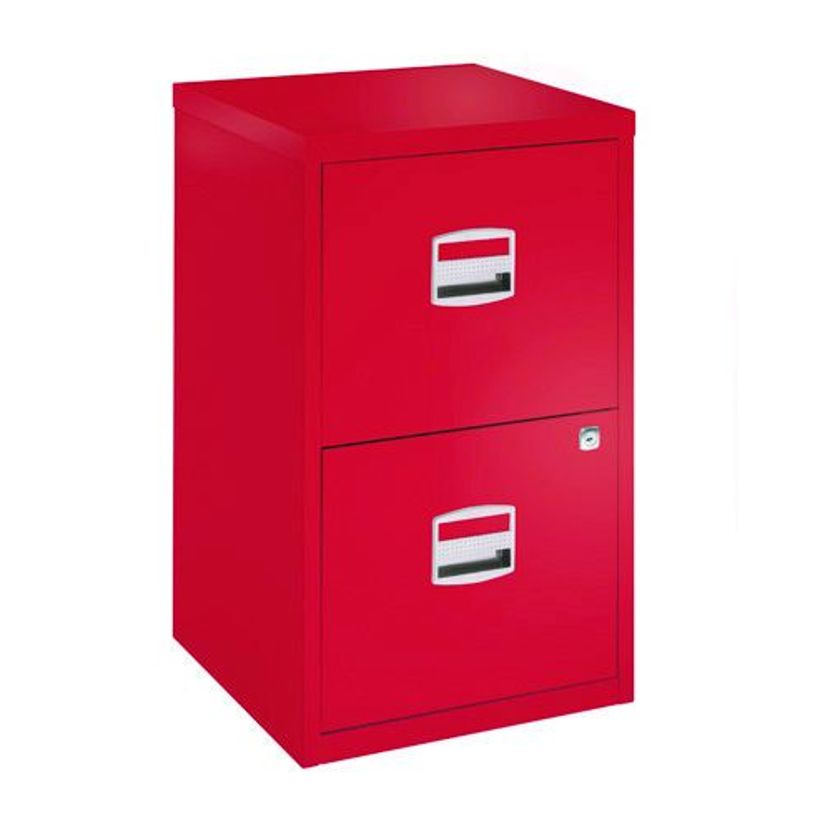 3700339877768-Classeur métallique monobloc - 2 tiroirs - H67 x L41 x P40 cm - rouge-P_79399947_1-0