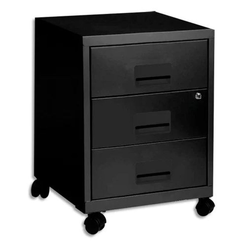 2012349931349-Caisson mobile - 3 tiroirs - noir-P_79401246_1-0