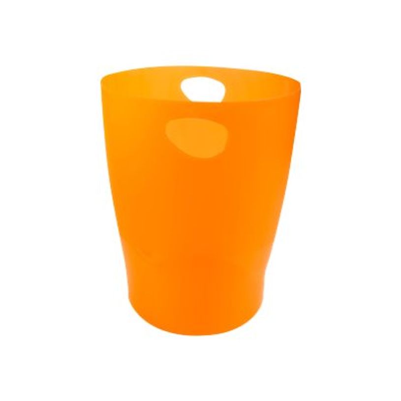 9002493037182-Exacompta Ecobin - Corbeille à papier 15L - orange translucide-P_79403125_1-0