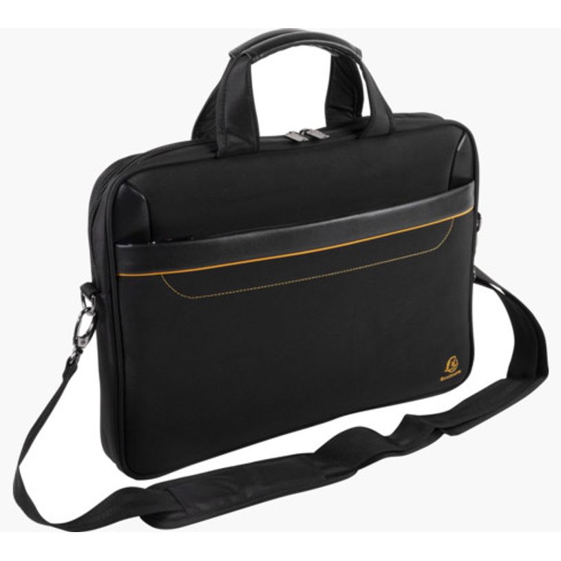 3130630174349-Exacompta Exactive - Sacoche pour ordinateur portable 15,6" - noir, orange-P_79403418_2-1