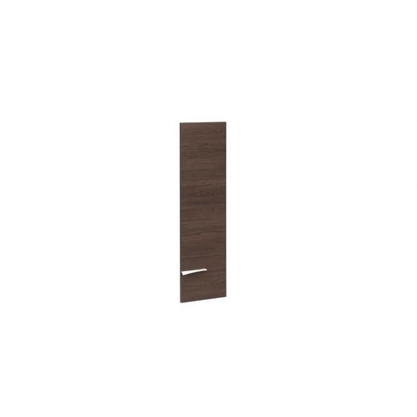 3483600647375-Option porte pleine haute pour bibliothèque XENON - L33 x H112 x P2 - Chêne royal-P_79406889_1-0