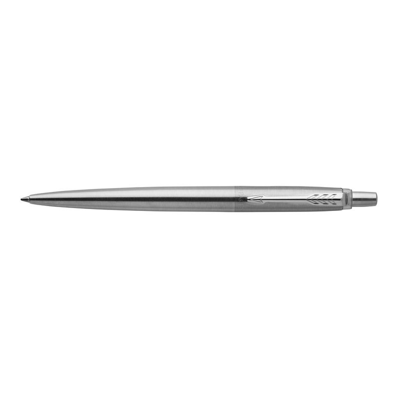 3501179531700-Parker Jotter - Stylo à bille - encre bleue - moyen - acier/argent-P_79411718_1-0