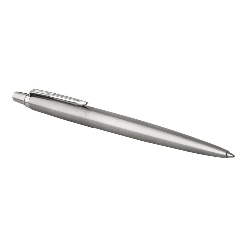 3501179531700-Parker Jotter - Stylo à bille - encre bleue - moyen - acier/argent-P_79411718_2-1