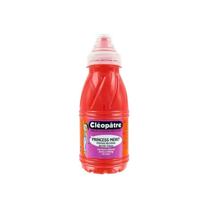 3134725001497-Cléopâtre Princess Mérit - Peinture - acrylique - rouge - 250 ml-P_79412736_1-0