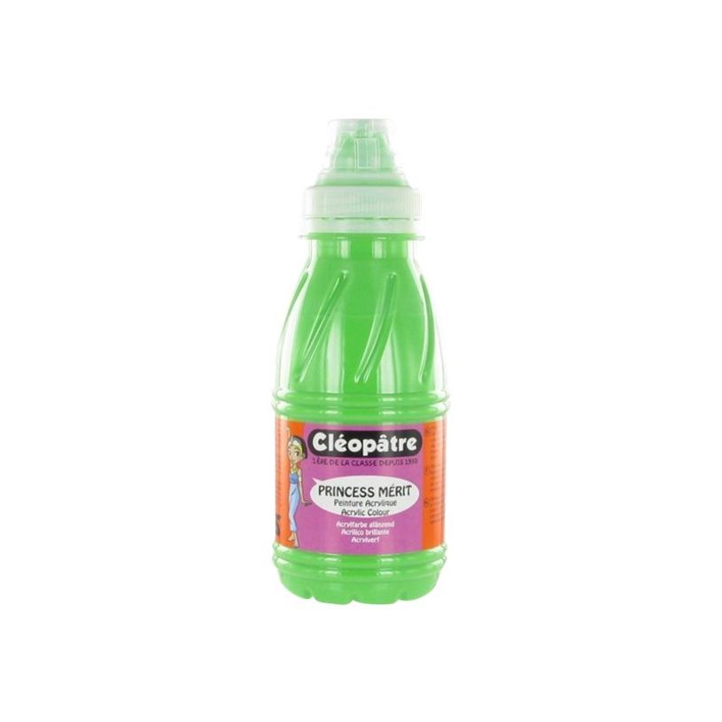3134725001770-Cléopâtre Princess Mérit - Peinture - acrylique - vert printemps - 250 ml-P_79412742_2-0