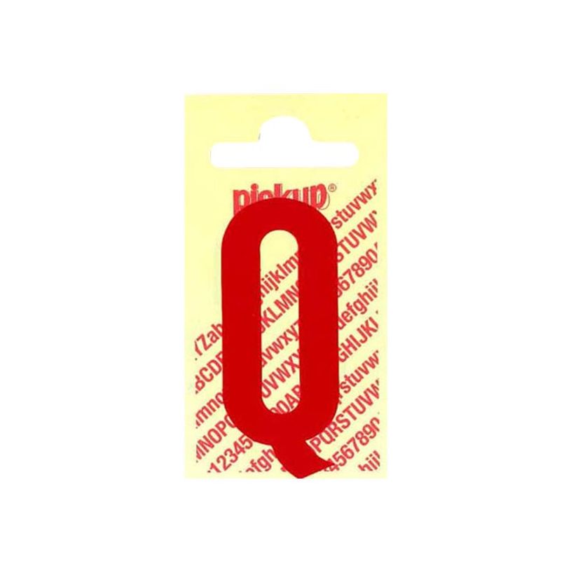 8711234243164-Pickup - Étiquette autocollante - 150 mm - Lettre Q - rouge brillant-P_79413098_1-0