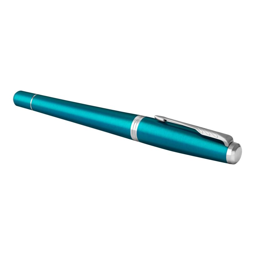 3501179315850-Parker Urban - Roller - encre noire - fin - corps bleu vibrant/argent-P_79413623_5-3