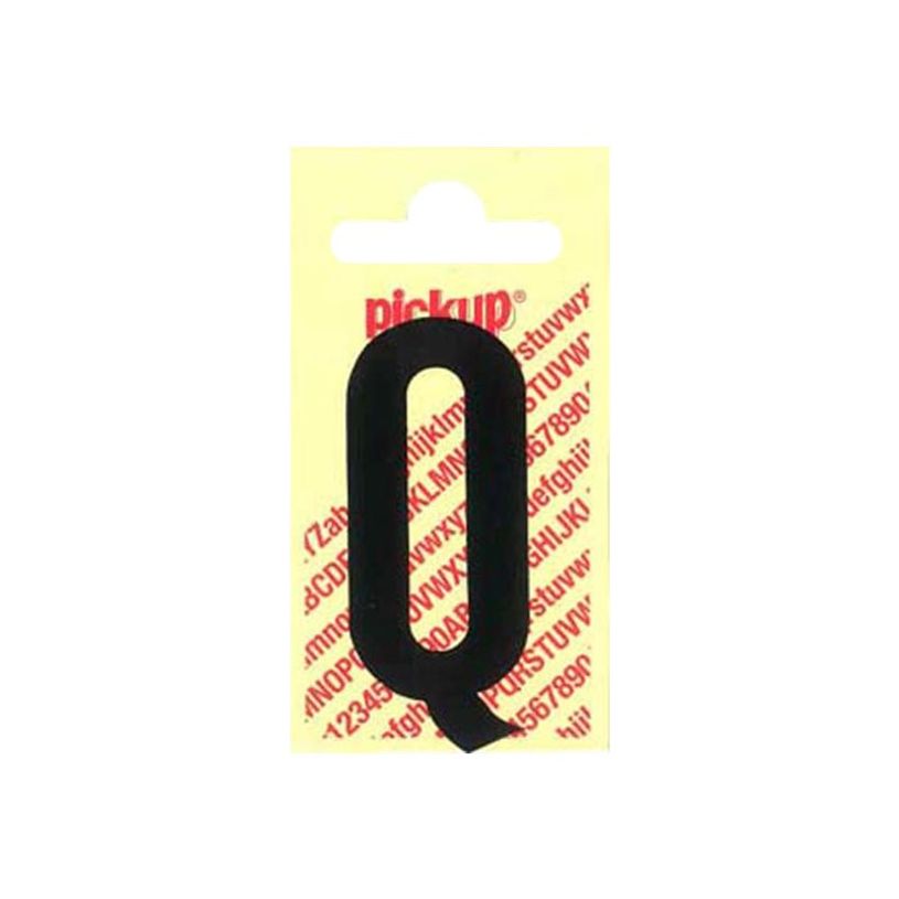 2012349362884-Pickup - Étiquette autocollante - 150 mm - Lettre Q - noir mat-P_79418043_1-0