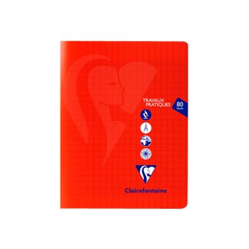 3329683037279-Clairefontaine Mimesys - Cahier polypro de travaux pratiques (TP) - 17 x 22 cm - 80 pages - grands carreaux (Seyes)/uni - disponib-P_79419170_1-0