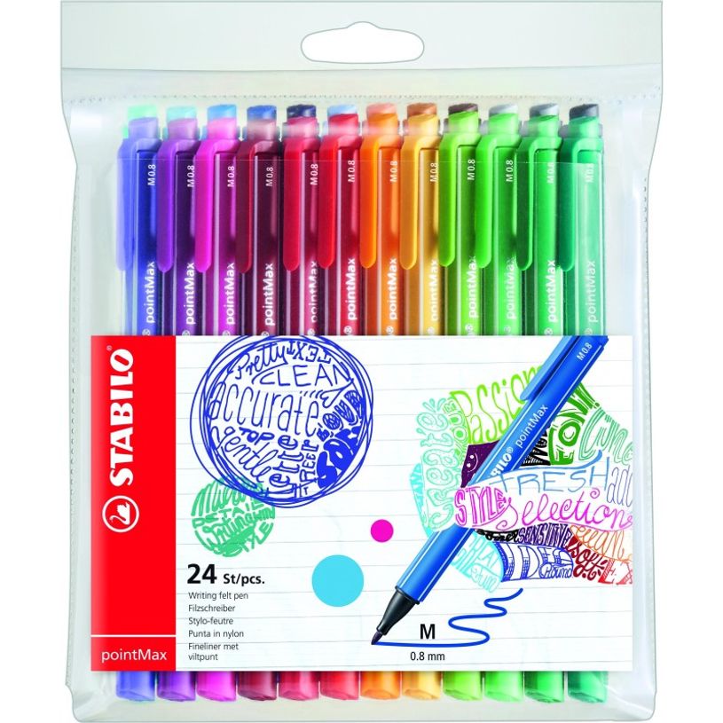 4006381503693-STABILO pointMax - 24 feutres d'écriture - pointe moyenne - couleurs assorties-P_79421675_1-0