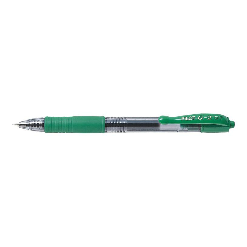 4902505166563-Pilot G-2 - Pack de 12 rollers - 0,7 mm - vert-P_79421960_1-1