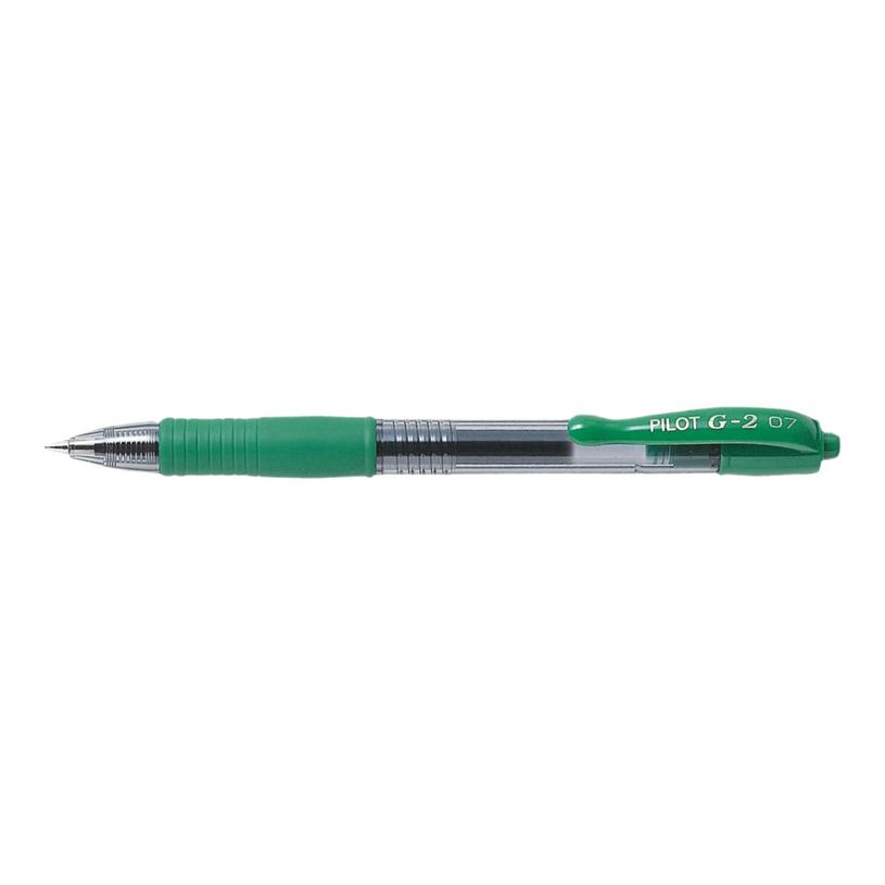 4902505166563-Pilot G-2 - Pack de 12 rollers - 0,7 mm - vert-P_79421960_2-0