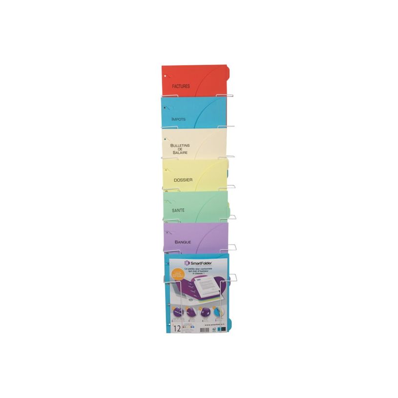 2012349425879-Smartfolder - 6 Chemises à 3 rabats - à onglets - thème maison-P_79425776_1-0