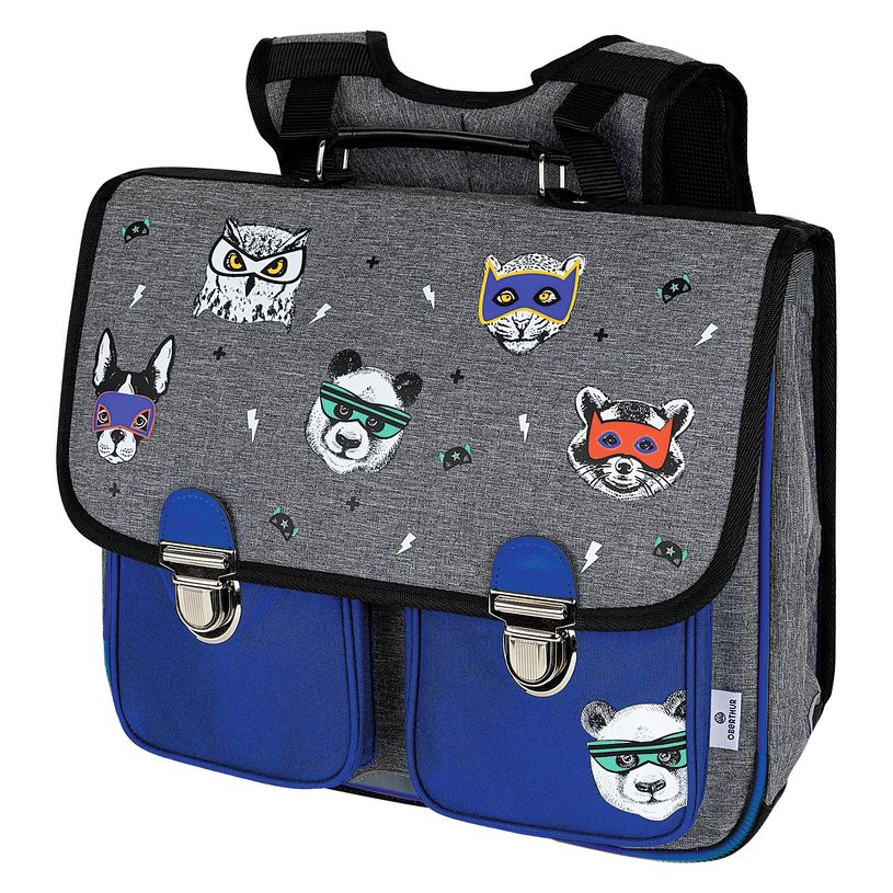 3664447100203-Cartable By Oberthur - 38 cm - 2 compartiments - Oberthur-P_79427252_1-0