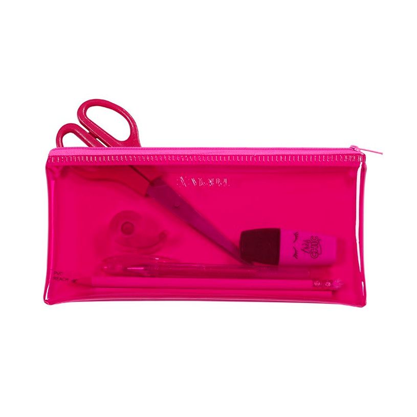 3135258327825-Trousse plate Crystal - 1 compartiment - 5 coloris disponibles - Viquel-P_79427531_7-4