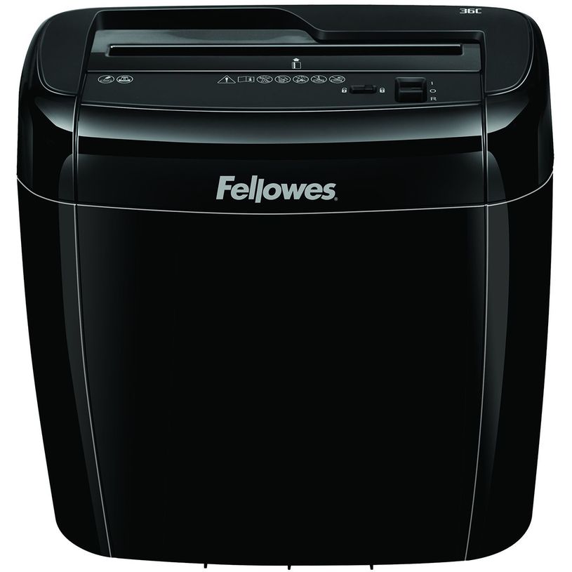 0043859724987-Fellowes Powershred 36C- destructeur de documents coupe croisée  - 6 feuilles - Corbeille -P_79428905_8-5