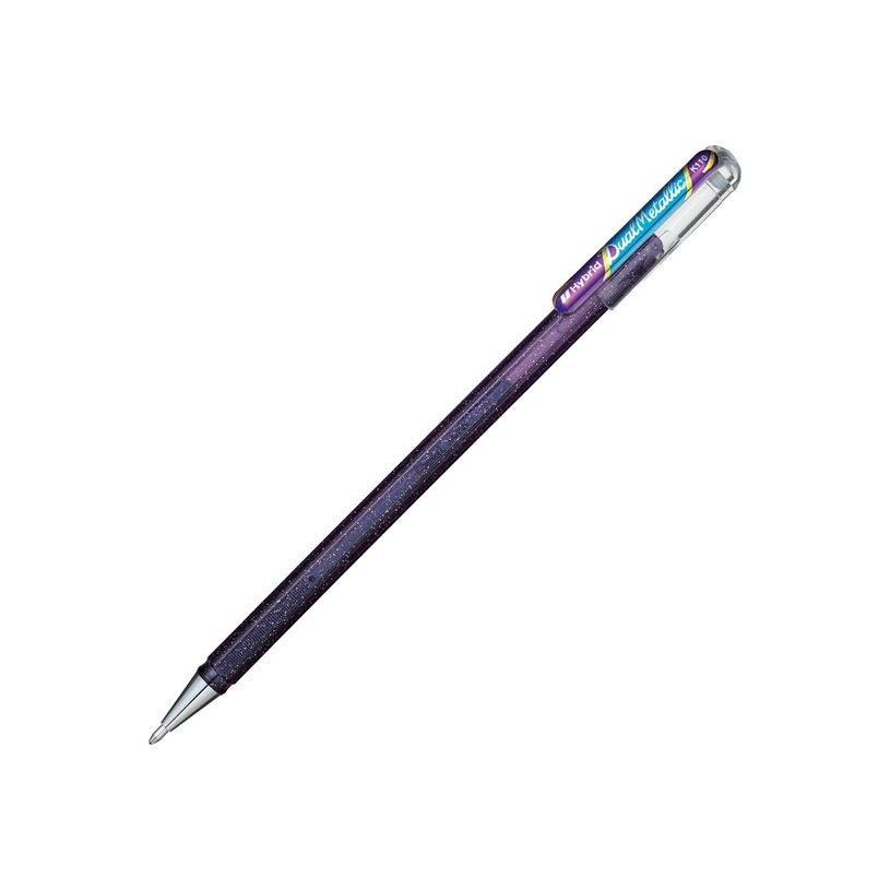 0884851024596-Pentel Hybrid Dual Metal - Roller - 1 mm - violet/bleu-P_79430037_1-0