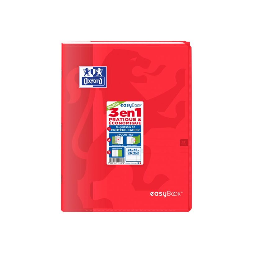 3020120119922-Oxford Easy Book - Cahier polypro A4 (21x29,7 cm) - 96 pages - grands carreaux (Seyes) - disponib-P_79430139_4-3
