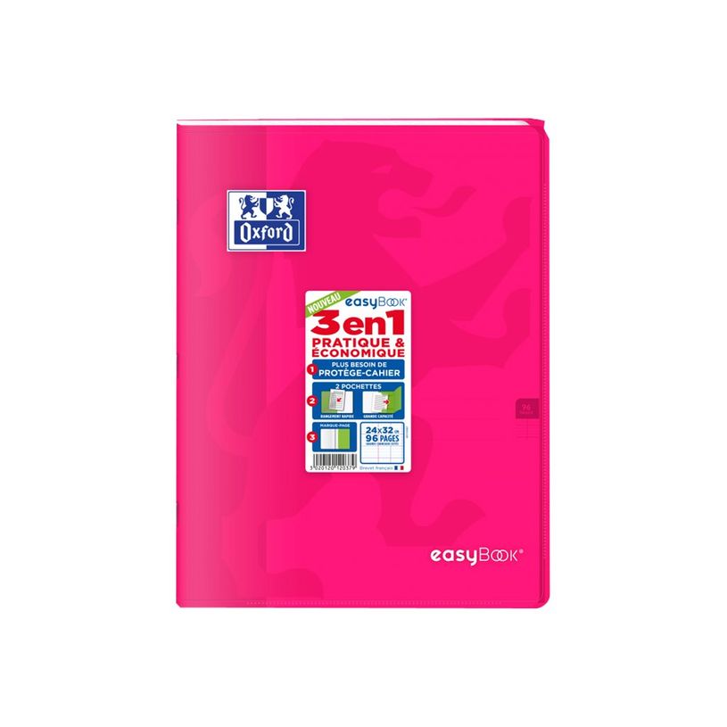 3020120119922-Oxford Easy Book - Cahier polypro A4 (21x29,7 cm) - 96 pages - grands carreaux (Seyes) - disponib-P_79430139_6-5