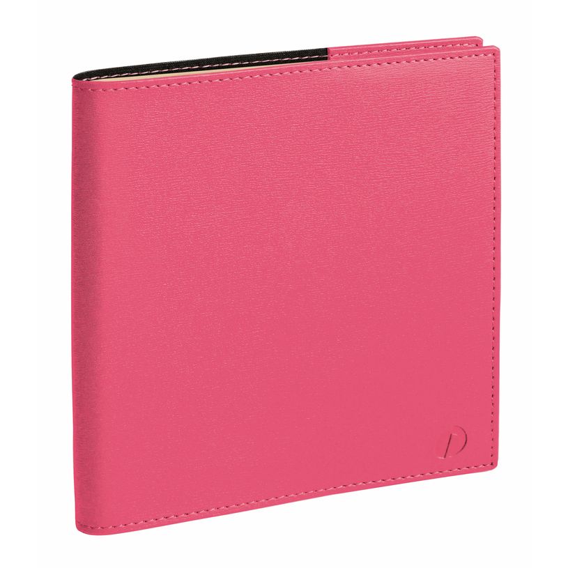 3371010407392-Agenda à spirale Soho Executif Prestige - 1 semaine sur 2 pages - 16 x 16 cm - rose - Quo -P_79430866_1-0