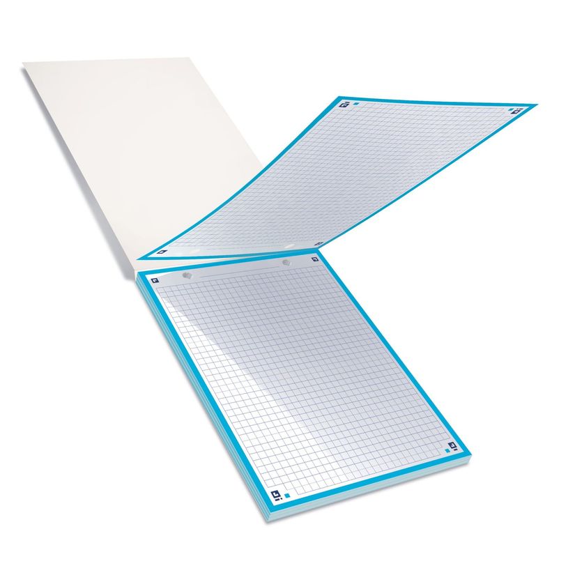 3020120120638-Oxford - Pack de 30 Fiches Bristol - A5 - petits carreaux - perforées - 4 couleurs dispon-P_79431003_22-6