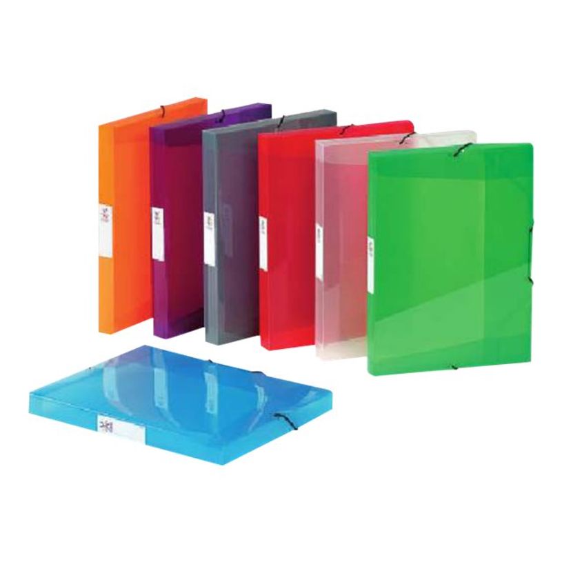 3135252080405-Viquel Propysoft - Boîte de classement plastique - dos 30 mm - incolore - avec étiquette -P_79431309_1-0