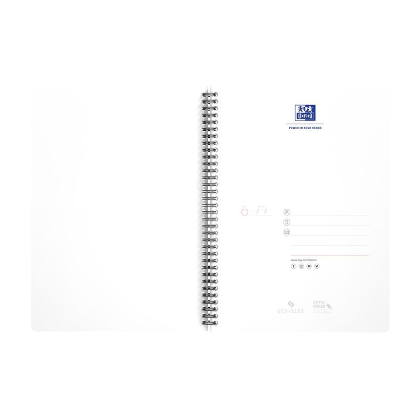3020120107707-Oxford Office Essentials - Cahier à spirale B5 - 180 pages - points - disponible dans diff-P_79431601_8-7