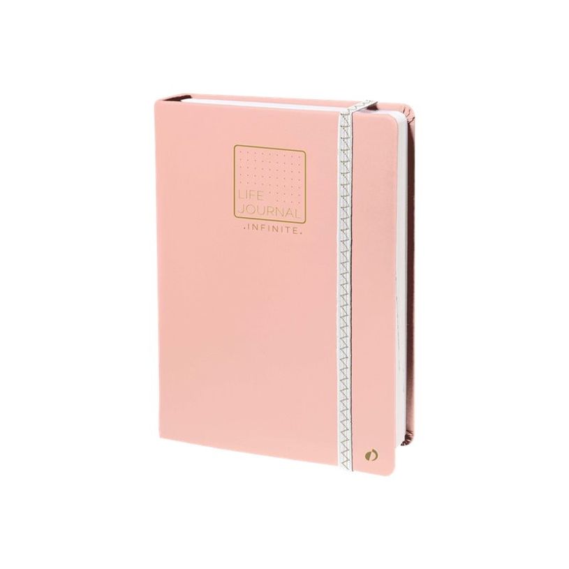 3371010418404-Agenda perpétuel Life Journal Infinite - 15 x 21 cm - rose poudré - Quo Vadis-P_79431694_1-0