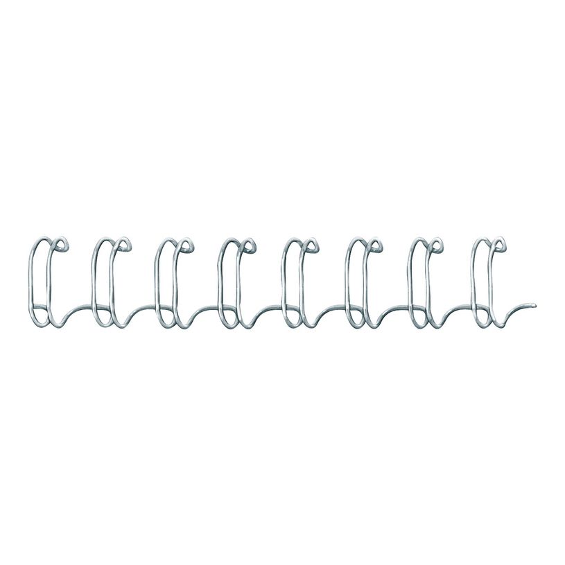 0043859713974-Fellowes - 100 anneaux de reliure en métal - 6 mm - jusqu'à 35 feuilles - argent-P_79431743_2-1