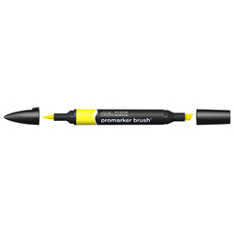 884955043103-BrushMarker - Stylo pinceau et marqueur - jaune-P_79432708_1-0