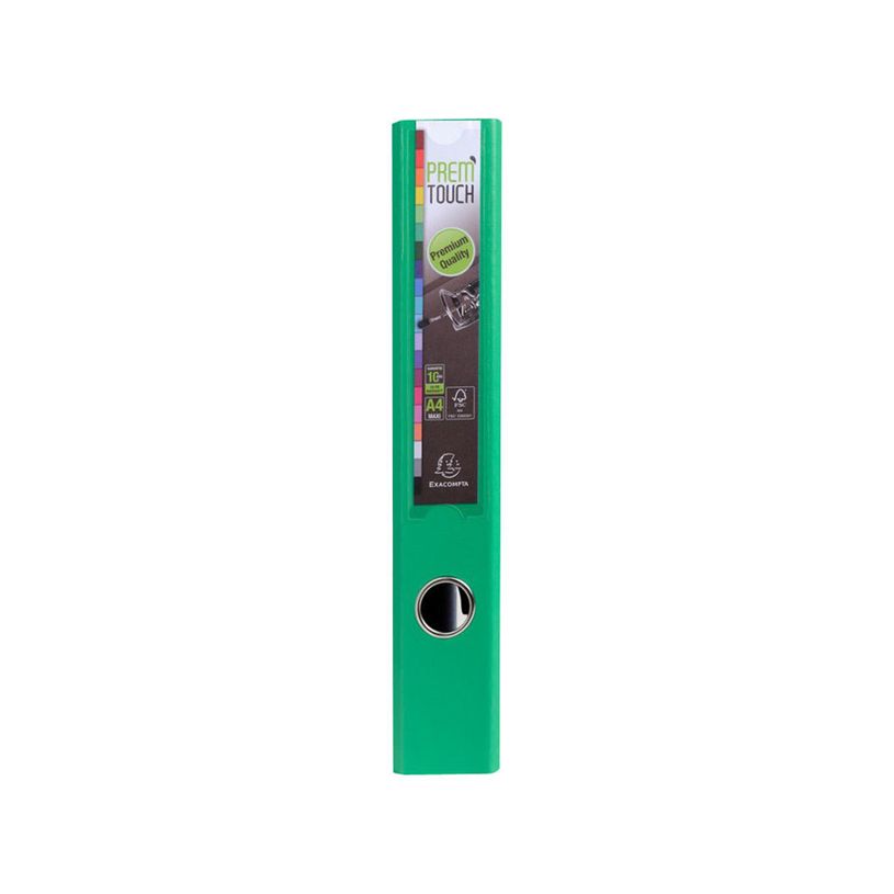 3130630531432-Exacompta Prem'Touch - Classeur à levier - Dos 50 mm - A4 Maxi - pour 400 feuilles - vert-P_79433232_2-1
