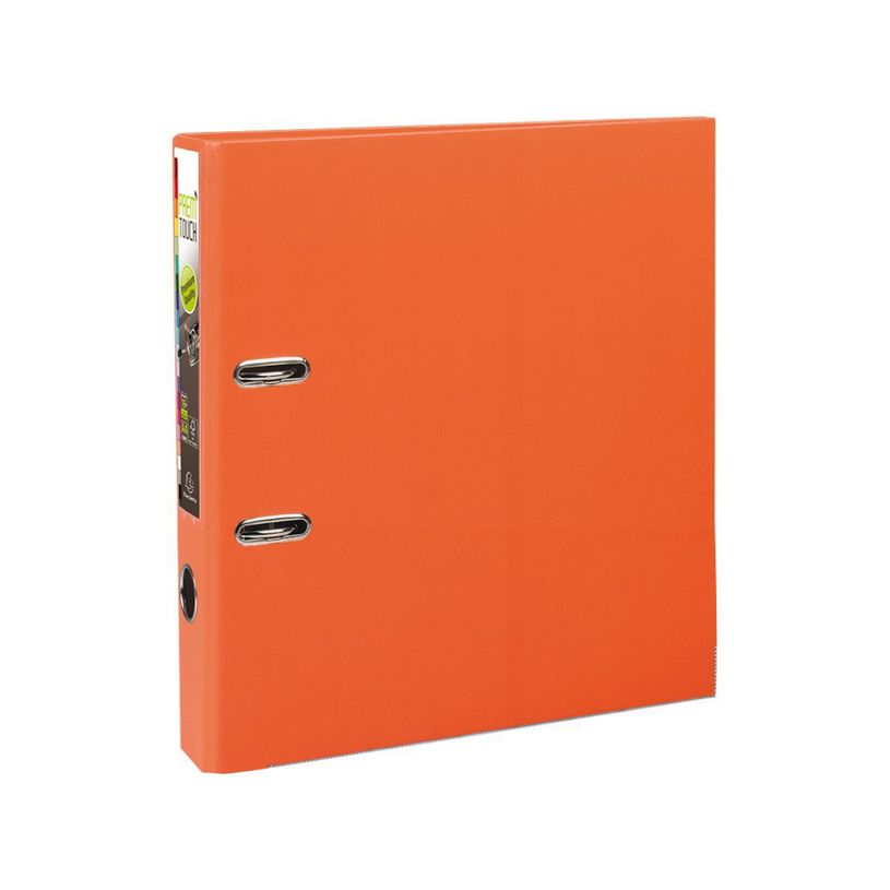 3130630531449-Exacompta Prem'Touch - Classeur à levier - Dos 50 mm - A4 Maxi - pour 400 feuilles - orang-P_79433233_1-0