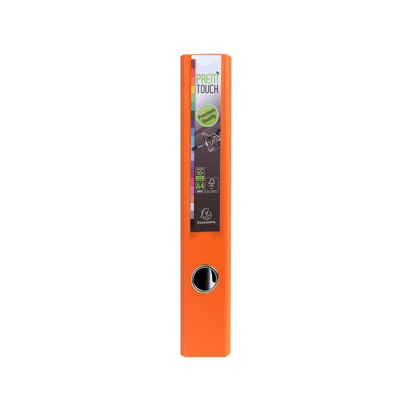 3130630531449-Exacompta Prem'Touch - Classeur à levier - Dos 50 mm - A4 Maxi - pour 400 feuilles - orang-P_79433233_2-1