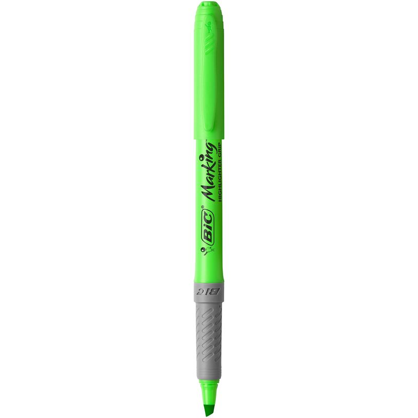 0070330330986-BIC Marking Highlighter Grip - Surligneur - vert-P_79433940_1-0
