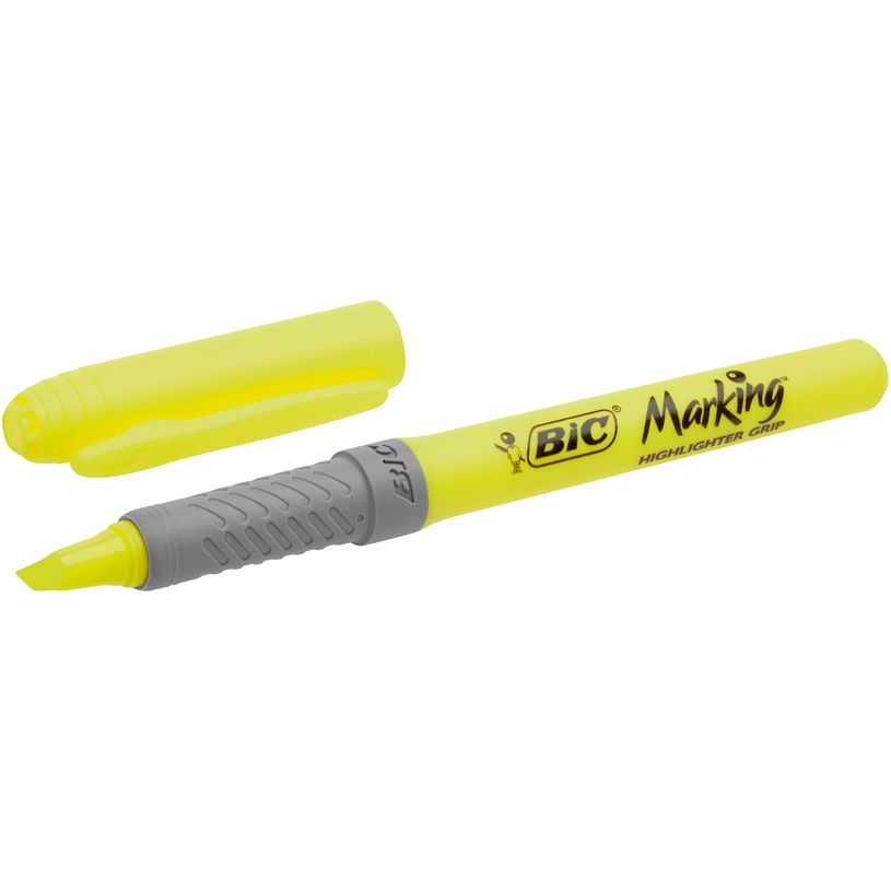 0070330331013-BIC Marking Highlighter Grip - Surligneur - jaune-P_79433943_1-0