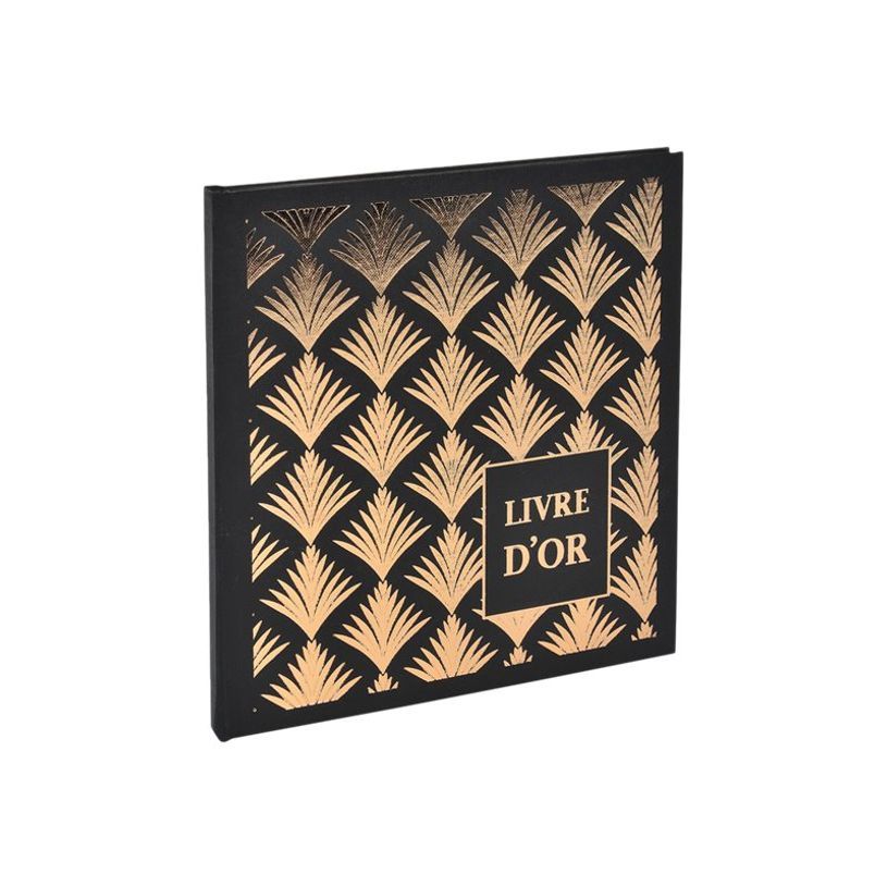 3130630009511-Exacompta Palmyre - Livre d'or 21 x 19 cm - 140 pages - noir-P_79433992_6-4