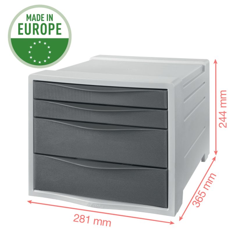 4049793054698-Esselte Colour'Breeze - Module de classement 4 tiroirs - bleu-P_79434882_2-1
