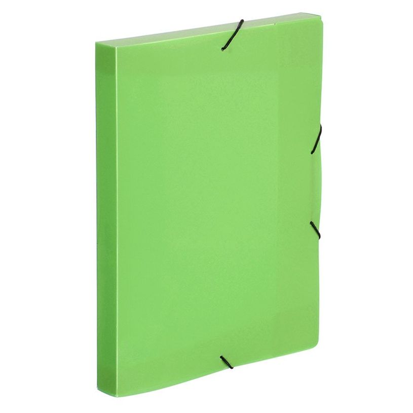 3135250213423-Viquel Propyglass - Boîte de classement plastique - dos 30 mm - vert-P_79435029_1-0