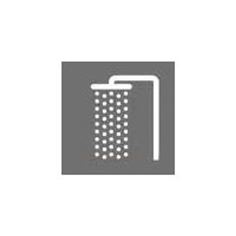 8711234004635-Pickup Home 3D - Plaque Acrylique Douche - 9 x 9 cm - gris-P_79435363_1-0