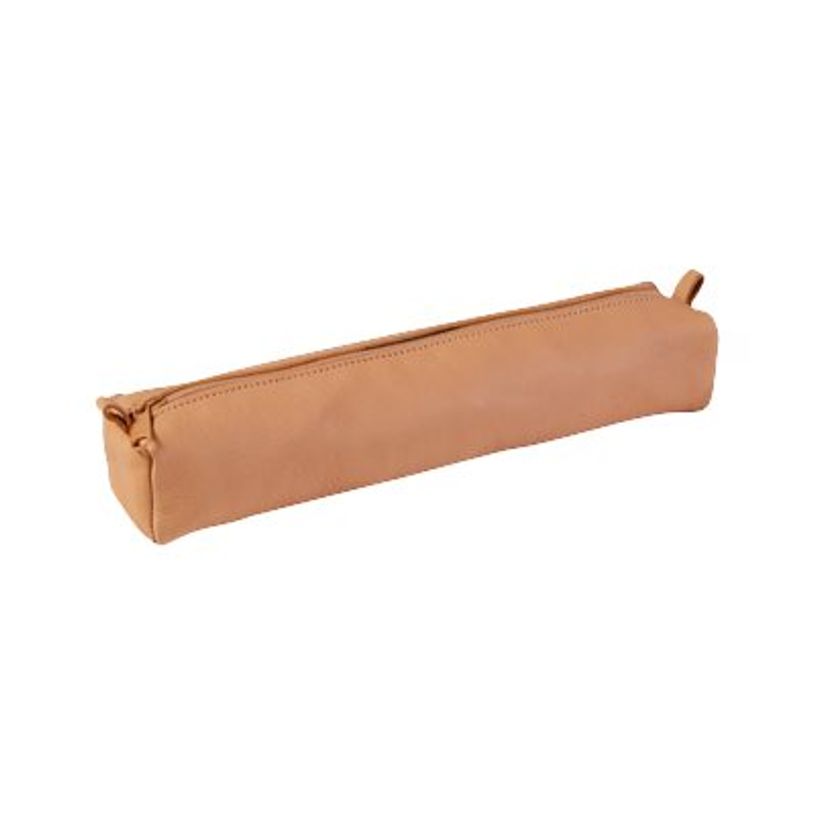3329680082999-Clairefontaine - Trousse carrée - cuir naturel-P_79435868_1-0