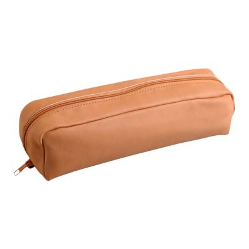 3329680083002-Clairefontaine - Trousse ronde - cuir teinté - disponible dans différentes couleurs-P_79435869_1-0