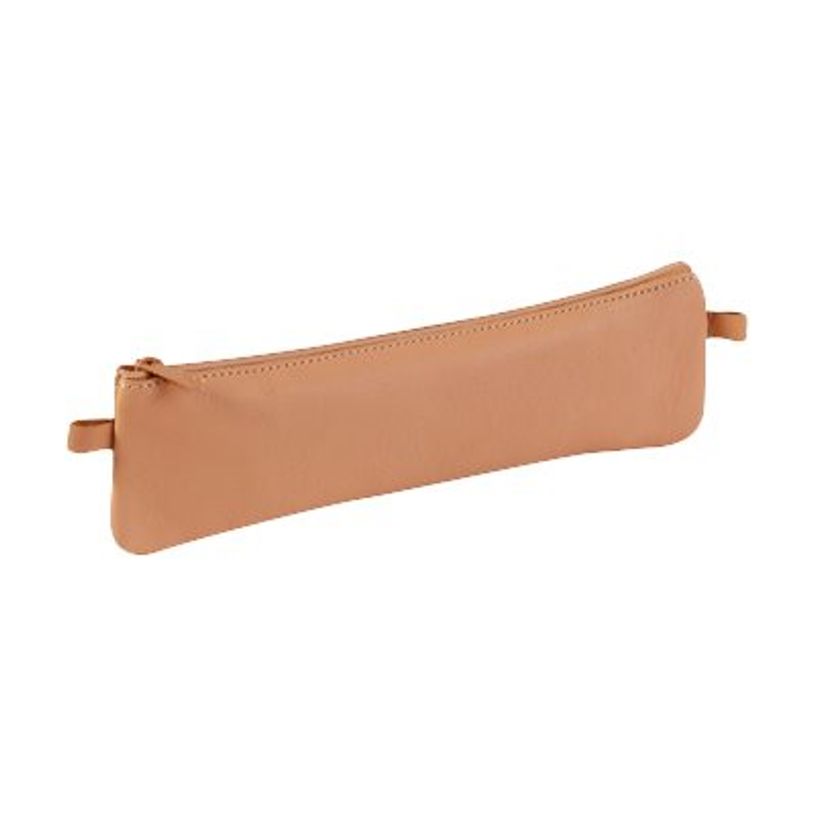 3329680083019-Clairefontaine - Trousse plate - cuir naturel-P_79435870_1-0