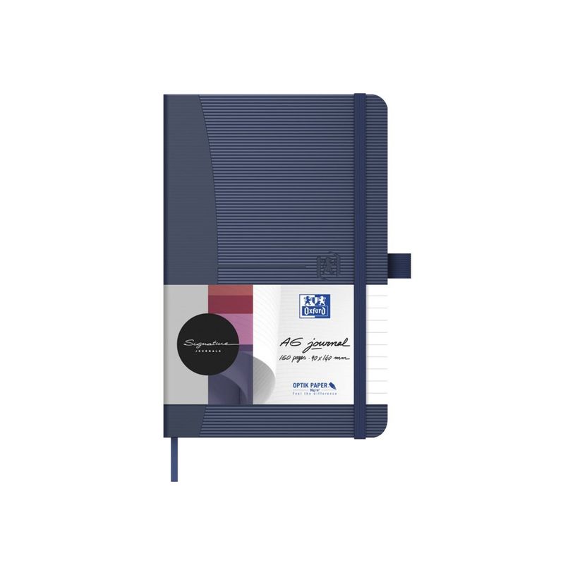 3020120115153-Oxford Signature - Carnet de notes broché 9 x 14 cm - petits carreaux - disponible dans di-P_79436503_3-2