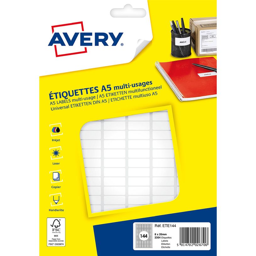 5014702026706-Avery - Etui A5 - 2304 Étiquettes multi-usages blanches - 8 x 20 mm - réf ETE144-P_79436615_1-0