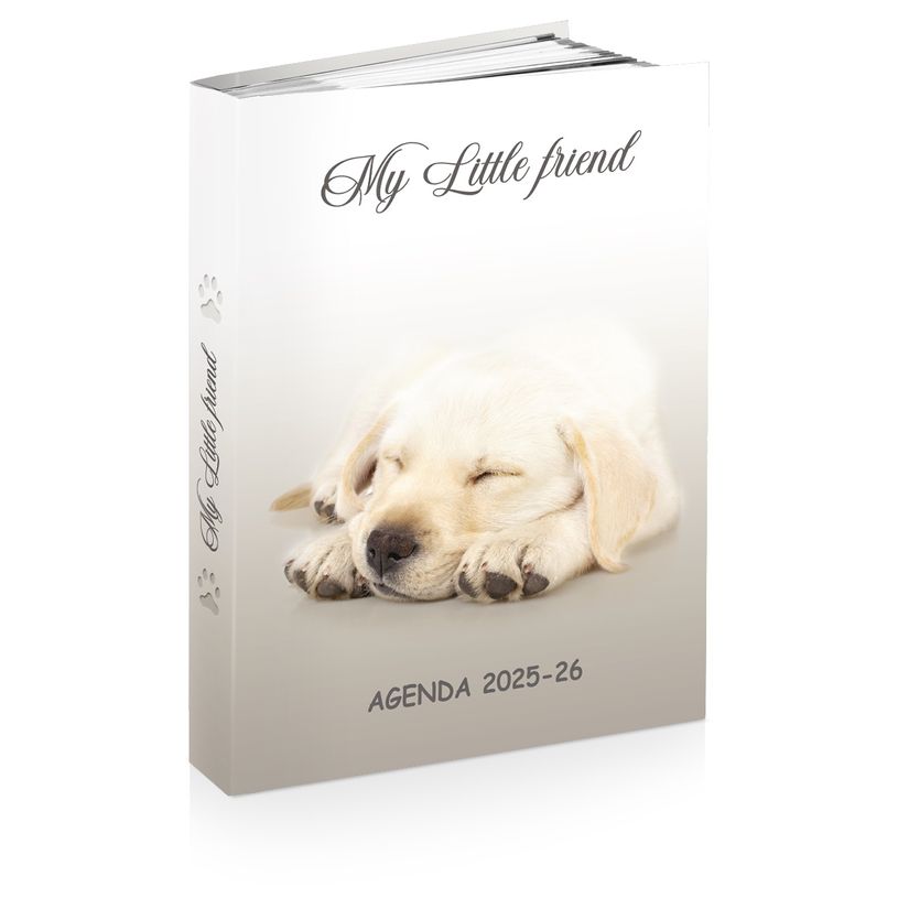 3661507015002-Agenda Baby Animaux - 1 jour par page - 12 x 17 cm - différents modèles disponibles - Kid-P_79436815_2-1