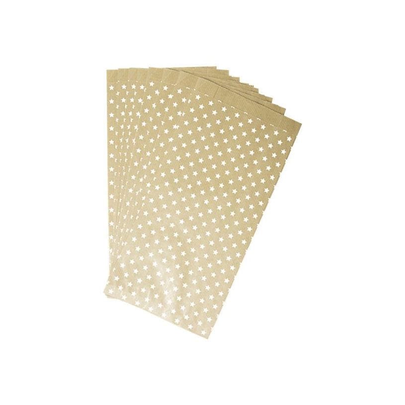 3329683941071-Clairefontaine - 50 Pochettes kraft étoiles - 15 cm x 6 cm x 31 cm-P_79437837_1-0