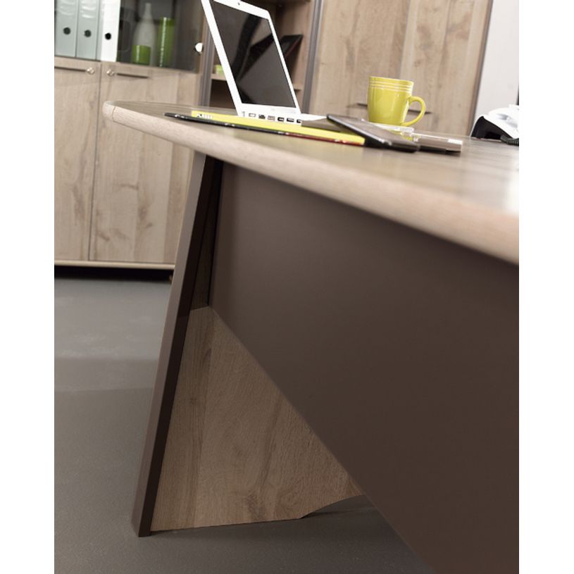 3483600933393-Voile de fond pour bureau MAMBO L120 & L140 cm  - L100 x H25 cm - Chocolat-P_79439506_2-1