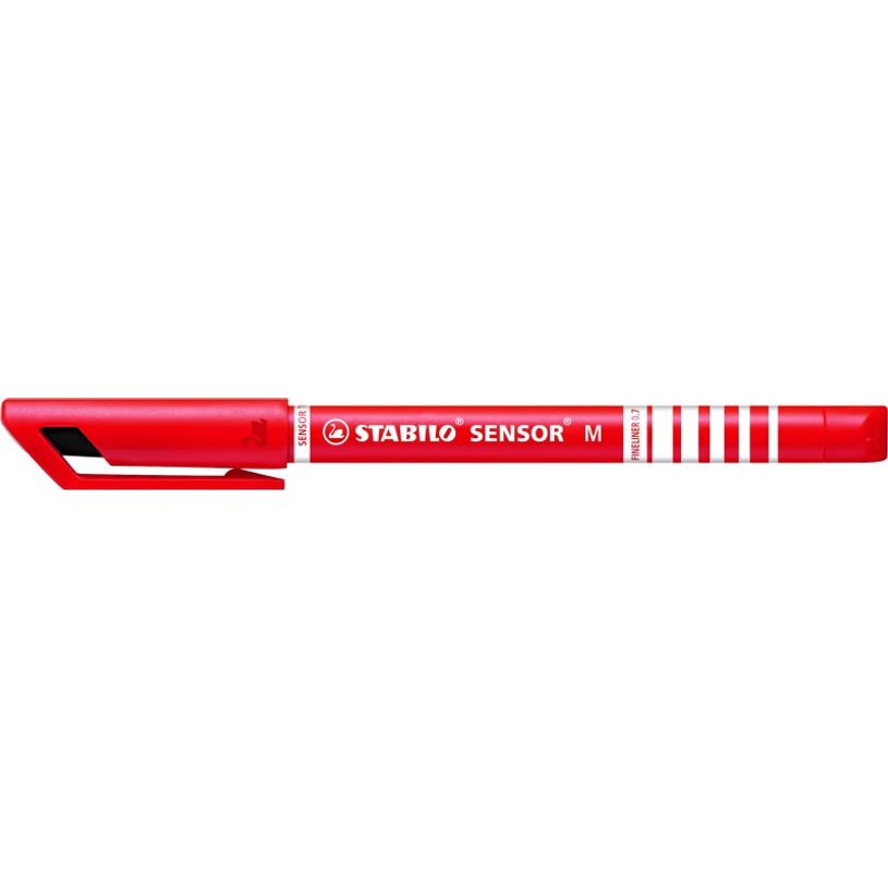 4006381136228-STABILO SENSOR M - Feutre d'écriture - pointe moyenne - rouge-P_79439907_2-1