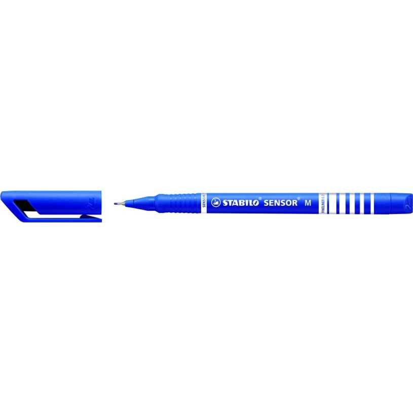 4006381136235-STABILO SENSOR M - Feutre d'écriture - pointe moyenne - bleu-P_79439908_1-0