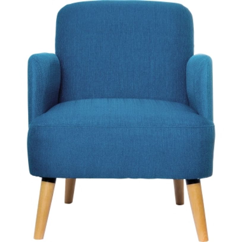 3660141230376-Fauteuil d'accueil BROOKS avec accoudoirs - pieds en hêtre massif - bleu-P_79441213_1-0